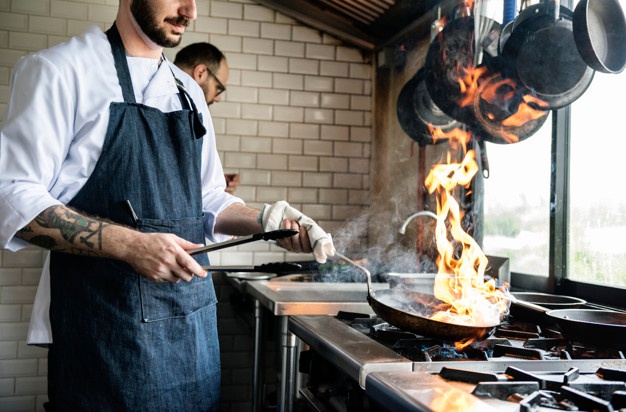 Cocinero gourmet