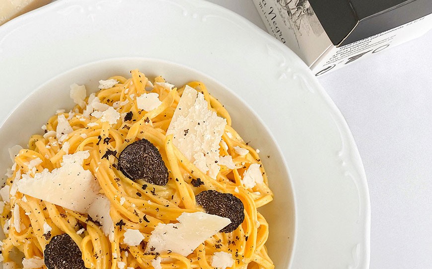 Pasta con Trufa Negra